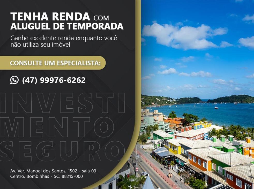 Varandas Do Atlantico - Fabuloso Apartamento Com Vista Mar Bombinhas Exteriör bild